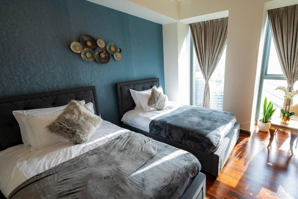 First Class 3Br With Full Burj Khalifa And Fountain View 迪拜 外观 照片