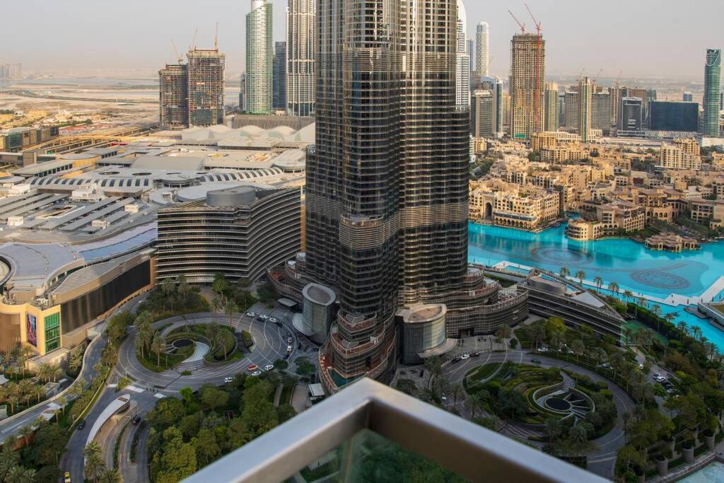 First Class 3Br With Full Burj Khalifa And Fountain View 迪拜 外观 照片