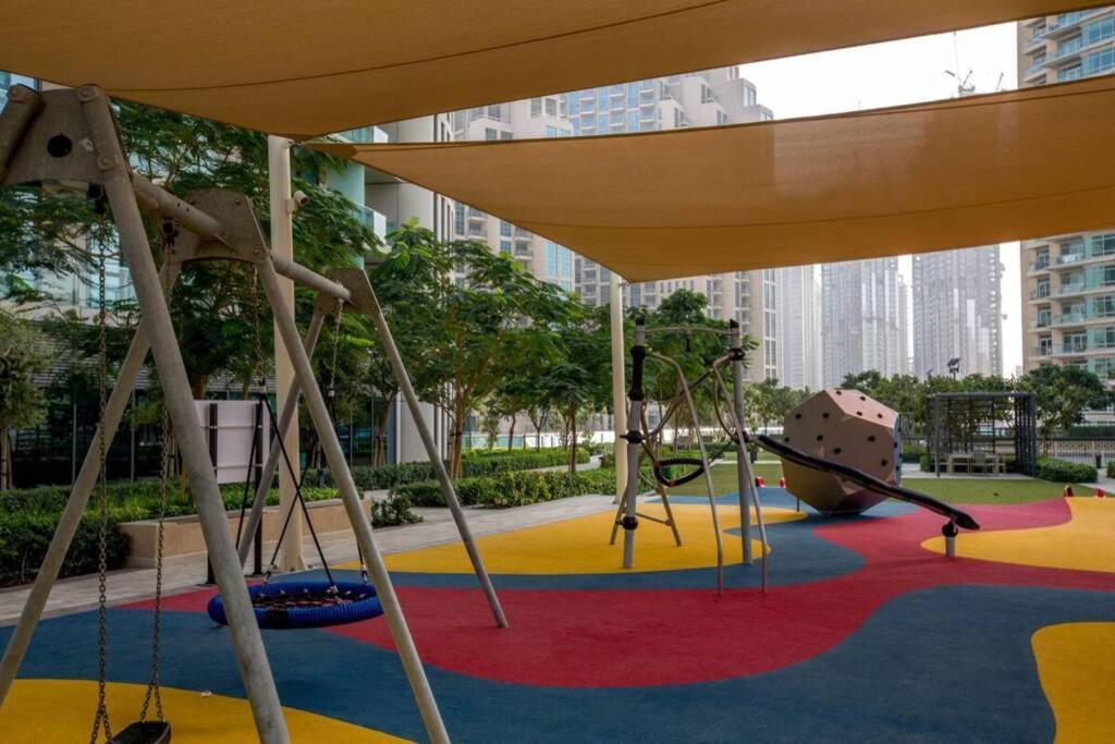 First Class 3Br With Full Burj Khalifa And Fountain View 迪拜 外观 照片